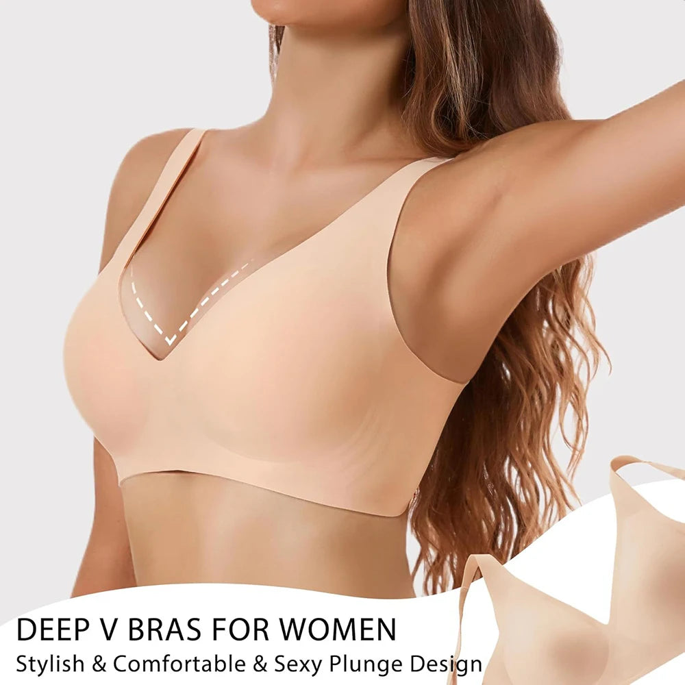 Seamless V Everyday Jelly Bra