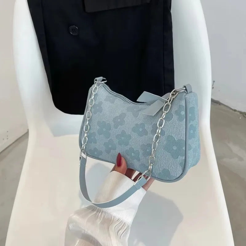 KOVE Amara Jacquard Shoulder Bag