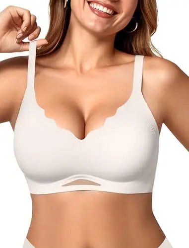 Scalloped Push Up Bra